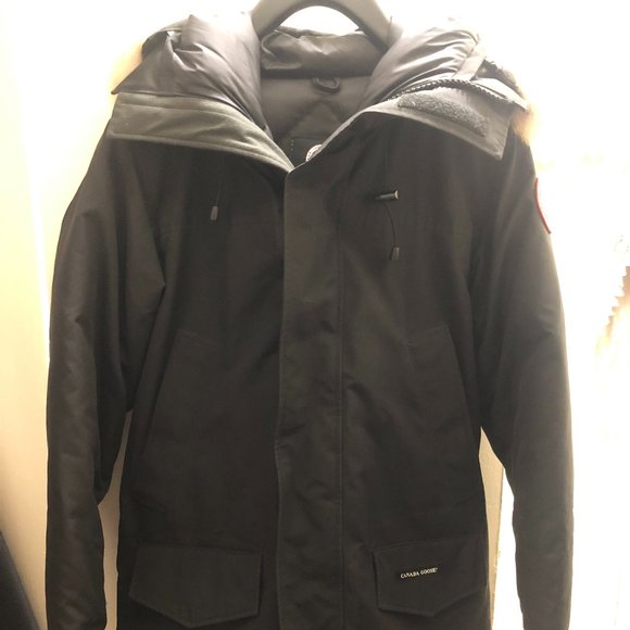 Men's Canada Goose Black Langford Park Size S AUTHENTIC